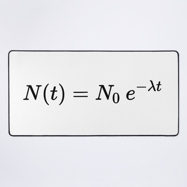 Item preview, radioactive decay, nuclear physics basics designed and sold by NoetherSym.