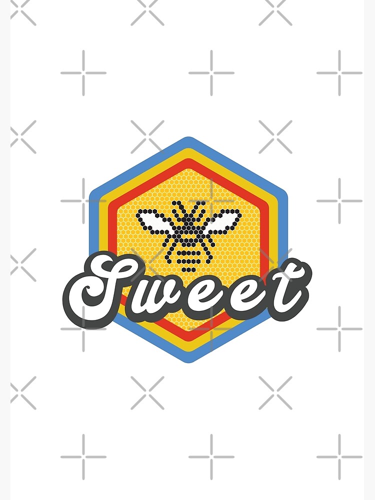 Bee Sweet Poster For Sale By Beingmie Redbubble