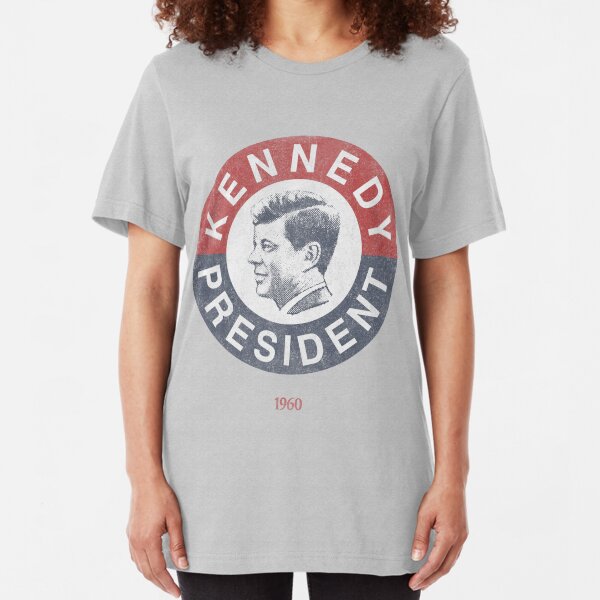 Vintage 1960 Kennedy for President T-Shirt Slim Fit T-Shirt