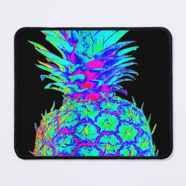 Item preview, EDM Rave Festival Trippy Neon Pineapple designed and sold by LucaAndreien.