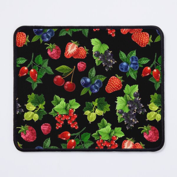 Item preview, Fruits Seamless Pattern Strawberry Blueberry Blackberry Redberry Grap Farmer's Garden Gift Idea designed and sold by Dr.YesOrNo.