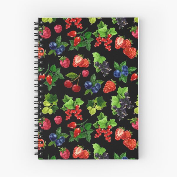 Item preview, Fruits Seamless Pattern Strawberry Blueberry Blackberry Redberry Grap Farmer's Garden Gift Idea designed and sold by Dr.YesOrNo.