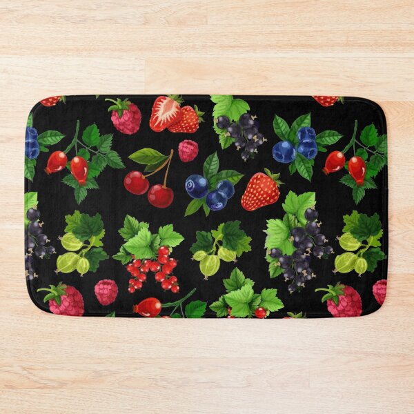 Item preview, Fruits Seamless Pattern Strawberry Blueberry Blackberry Redberry Grap Farmer's Garden Gift Idea designed and sold by Dr.YesOrNo.
