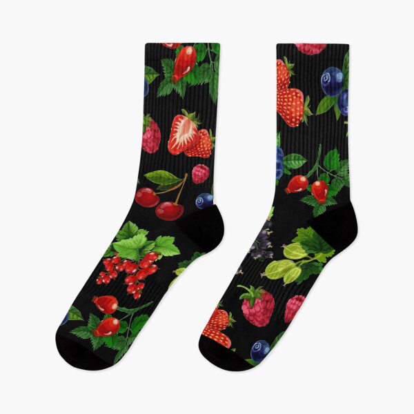Item preview, Fruits Seamless Pattern Strawberry Blueberry Blackberry Redberry Grap Farmer's Garden Gift Idea designed and sold by Dr.YesOrNo.