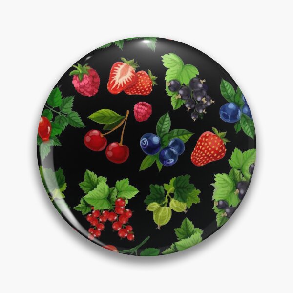 Item preview, Fruits Seamless Pattern Strawberry Blueberry Blackberry Redberry Grap Farmer's Garden Gift Idea designed and sold by Dr.YesOrNo.