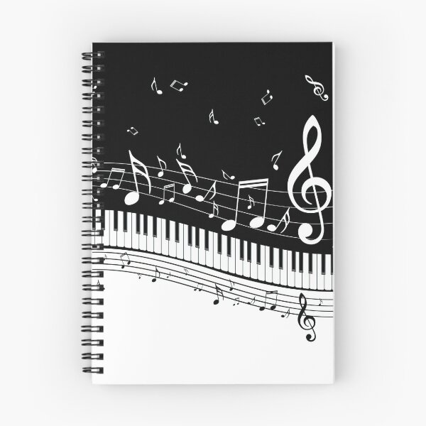 Item preview, Piano Music Notes  designed and sold by VintageViolet79.
