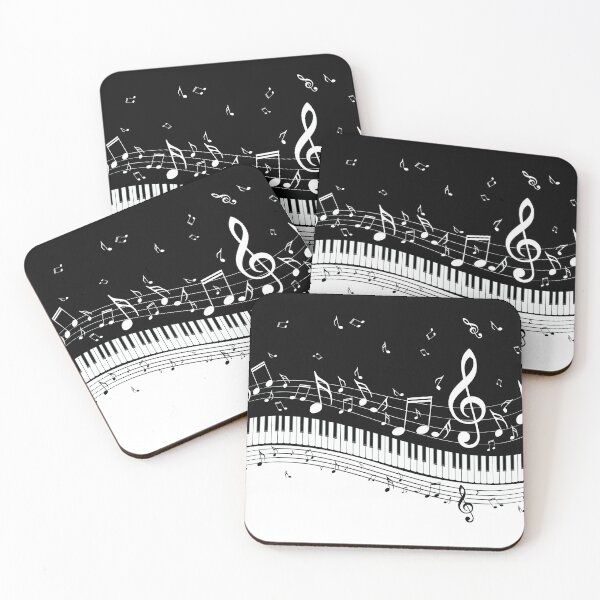 Item preview, Piano Music Notes  designed and sold by VintageViolet79.