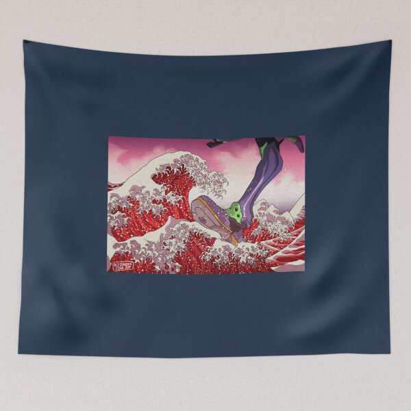 Item preview, Third impacts great wave  Neon Genesis Evangelion designed and sold by Shopokquan.