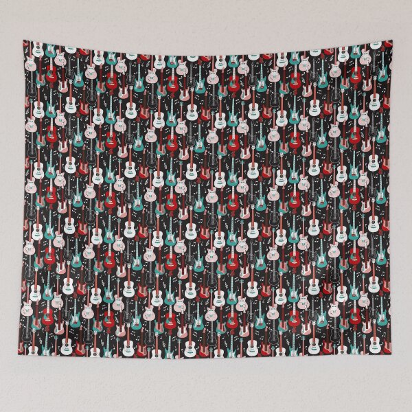 Item preview, Colorful Guitar Pattern designed and sold by VintageViolet79.