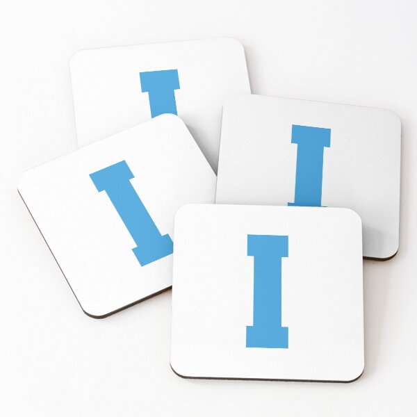 Item preview, Alphabet, Blue I, Sports letter I  designed and sold by TheCultStuff.