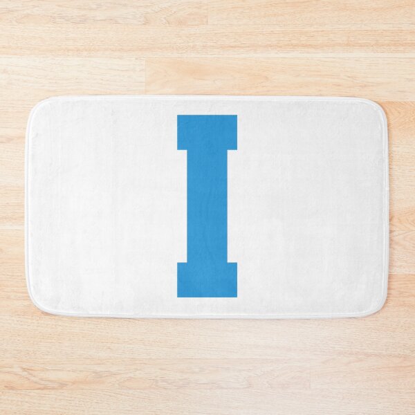 Item preview, Alphabet, Blue I, Sports letter I  designed and sold by TheCultStuff.