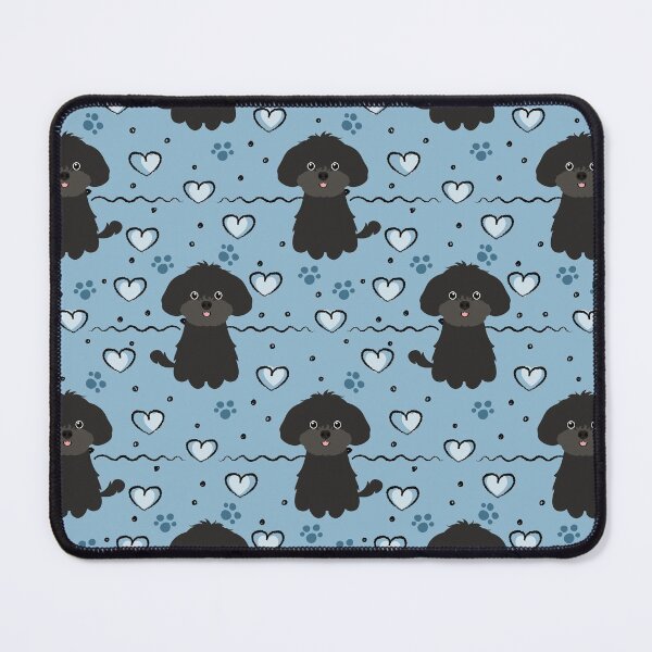 Artikelvorschau, Liebe schwarzen Shih Poo Shihpoo Shih Tzu Pudel Mix entworfen und verkauft von Lulupainting.
