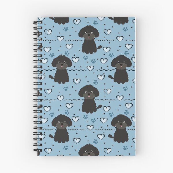 Item preview, Love Black Shih Poo Shihpoo Shih Tzu Poodle Mix designed and sold by Lulupainting.