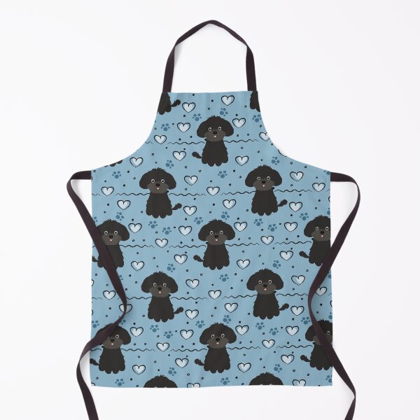 Item preview, Love Black Shih Poo Shihpoo Shih Tzu Poodle Mix designed and sold by Lulupainting.