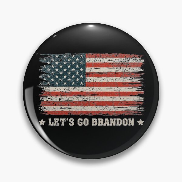 Item preview, Let's Go Brandon American Flag Vintage designed and sold by RosannaArt.