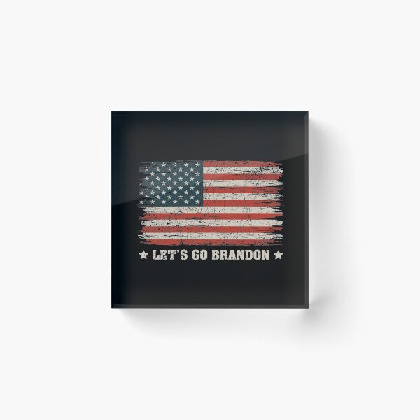 Item preview, Let's Go Brandon American Flag Vintage designed and sold by RosannaArt.