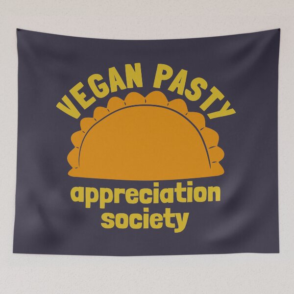 Item preview, Vegan Pasty Appreciation Society Orange Yellow designed and sold by cashewdays.