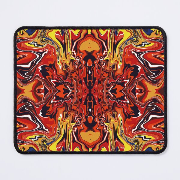 Item preview, Rorschach evident | liquid pour | marble art designed and sold by Amanda Ozga.