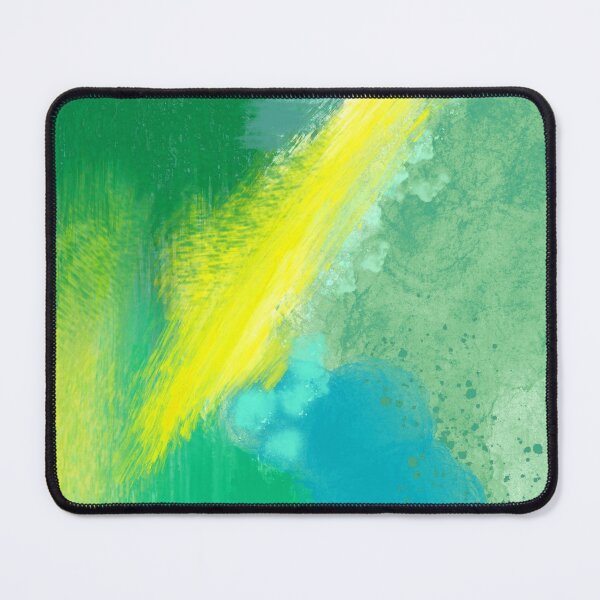 Item preview, Green abstract watercolour designed and sold by oyptjewellery.