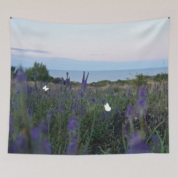 Item preview, flower bed in sunset designed and sold by Lorredraw.