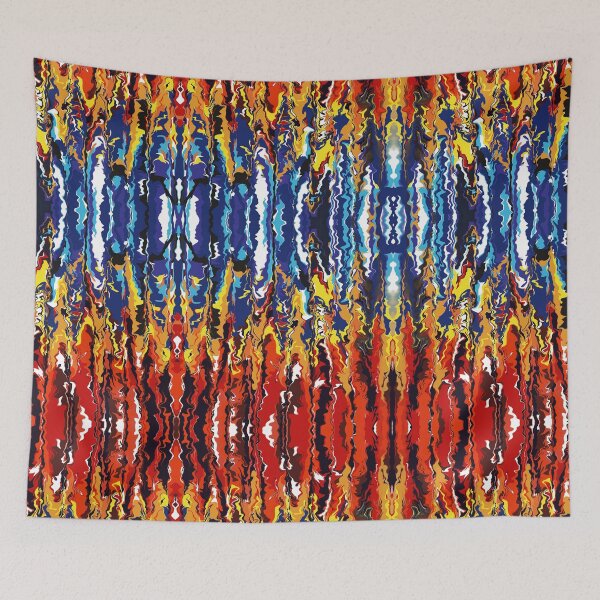 Item preview, Rorschach dead end | liquid pour | marble art designed and sold by Amanda Ozga.