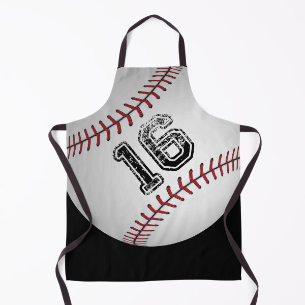 Item preview, Baseball ball number 16, sixteen designed and sold by TheCultStuff.