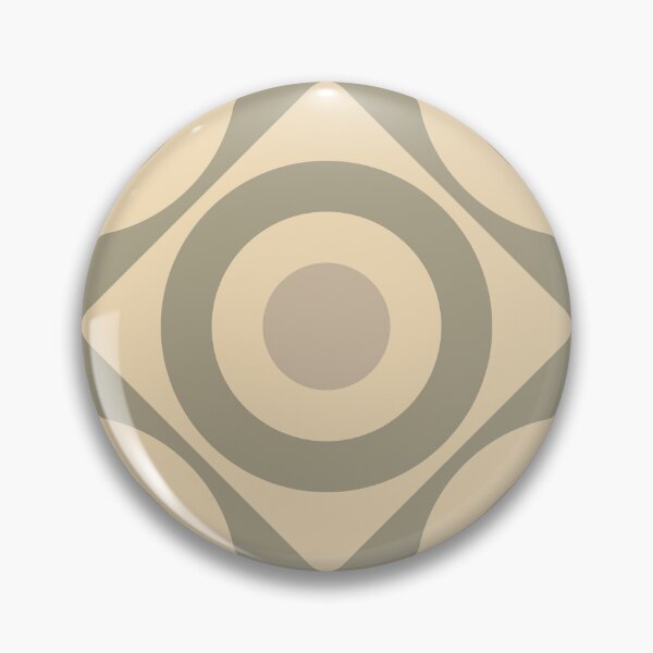 Item preview, Geometric Pattern: Rondel Diamond: Parchment designed and sold by Red Wolf.