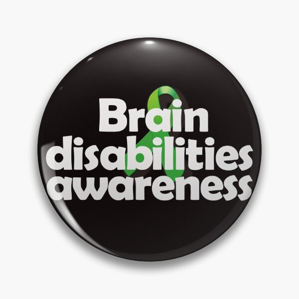 Item preview, brain disabilties awareness designed and sold by justplainwords.