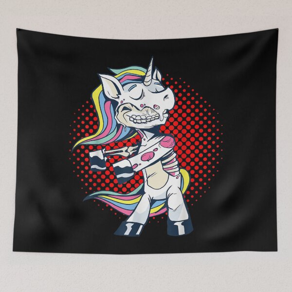 Item preview, Halloween Flossing Zombie Unicorn Cool Easy designed and sold by PerleFleur.