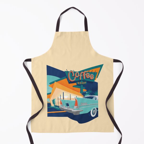 Item preview, Retro Coffee Shop designed and sold by candc-retro.