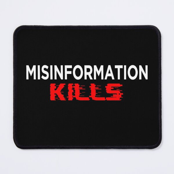 Item preview, Misinformation Kills Conspiracy Theories Fake News designed and sold by funnytshirtemp.