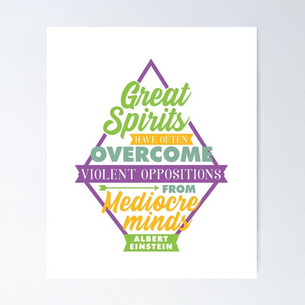 Item preview, Great Spirit Motivational Quote designed and sold by garmentoffaith.
