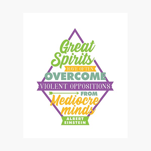 Item preview, Great Spirit Motivational Quote designed and sold by garmentoffaith.