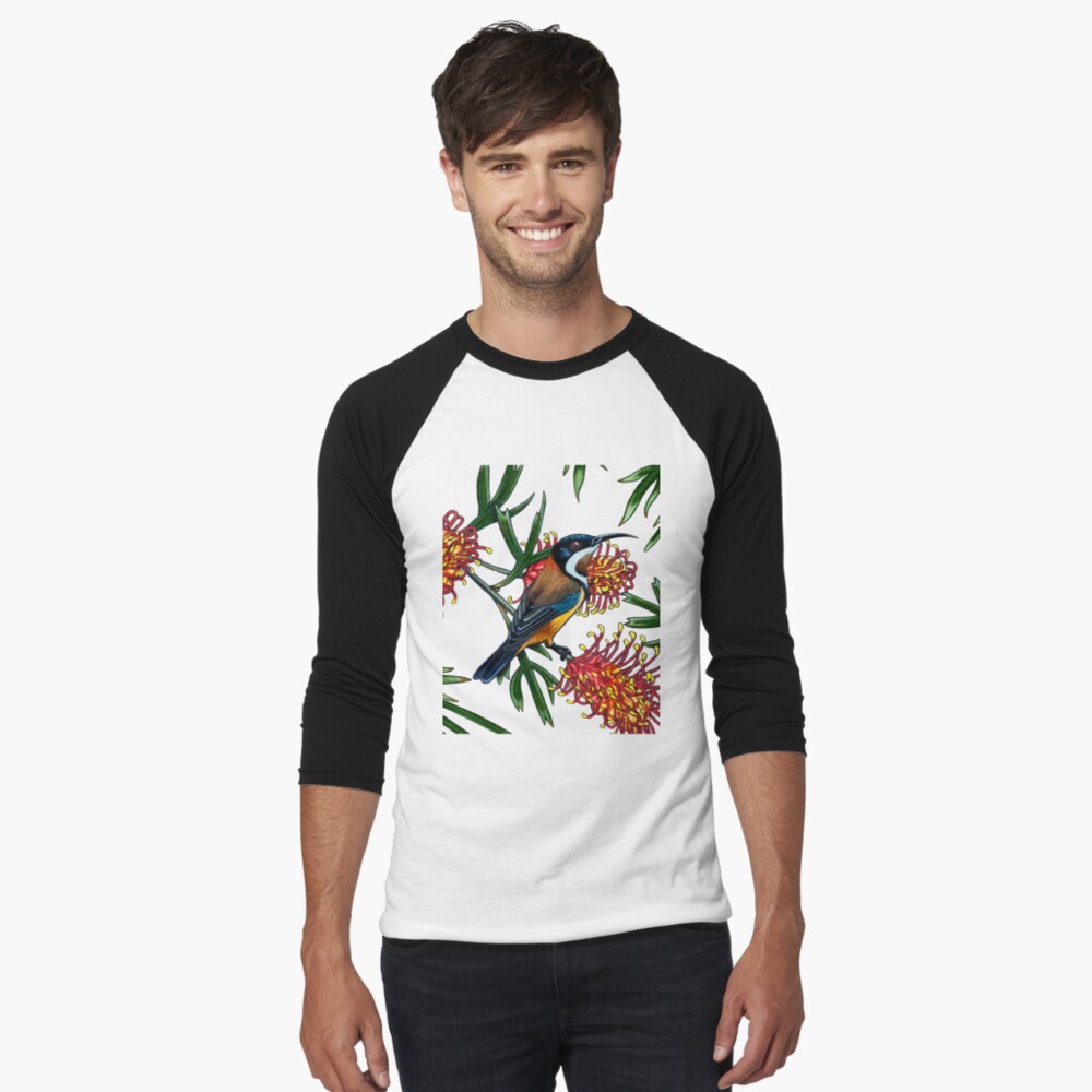 Item preview, Baseball ¾ Sleeve T-Shirt designed and sold by lauralretz.
