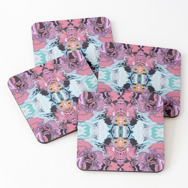 Item preview, Rorschach rogue | liquid pour | marble art designed and sold by Amanda Ozga.