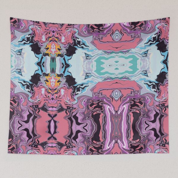 Item preview, Rorschach rogue | liquid pour | marble art designed and sold by Amanda Ozga.