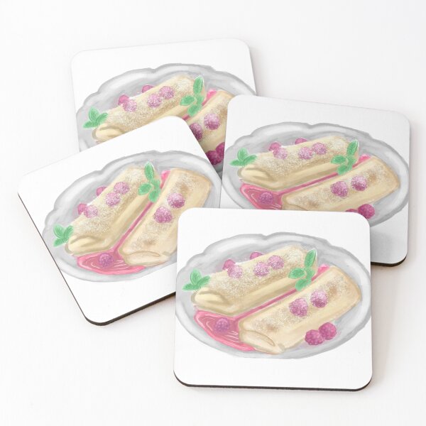 Item preview, Crepes - Pancakes - Pastel Color Food Desert designed and sold by BunnyBizarre.