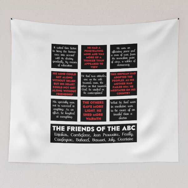 Item preview, Les Amis Quotes designed and sold by TheGreyWarden.