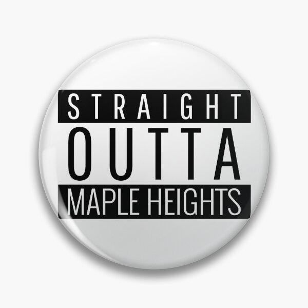 Item preview, Straight Outta Maple Heights Ohio  designed and sold by Teelogic.