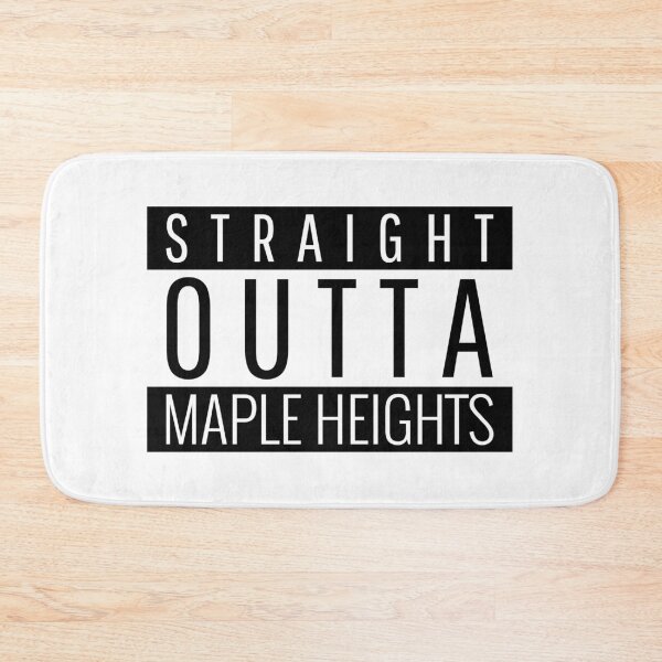 Item preview, Straight Outta Maple Heights Ohio  designed and sold by Teelogic.