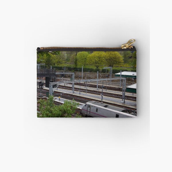 Item preview, Train leaving Waverly train station designed and sold by ashishagarwal74.