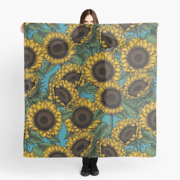 Sunflower field Scarf