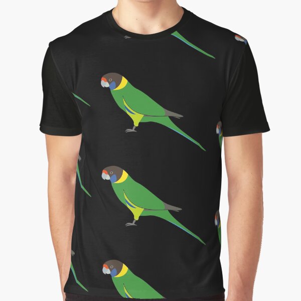 Item preview, Australian Ringneck Parrot Green Bird designed and sold by PluckySquid.