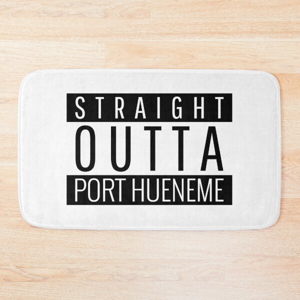 Item preview, Straight Outta Port Hueneme California  designed and sold by Teelogic.