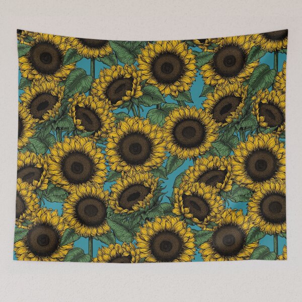 Item preview, Sunflower field designed and sold by Katerina Mitkova Kirilova.