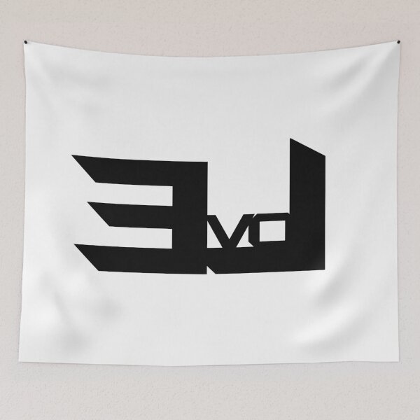 Item preview, black inscription love, backwards letter designed and sold by vilma3000.