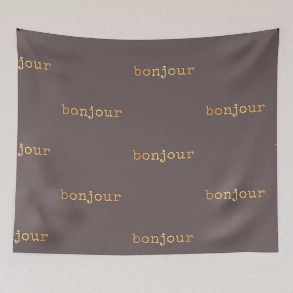 Item preview, Bonjour designed and sold by AscendMerch.