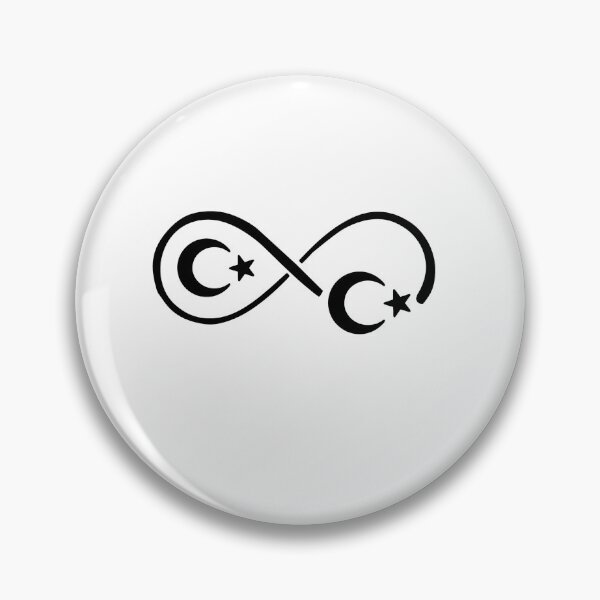 Item preview, Infinity Turkey flag designed and sold by MBGraphikDesign.