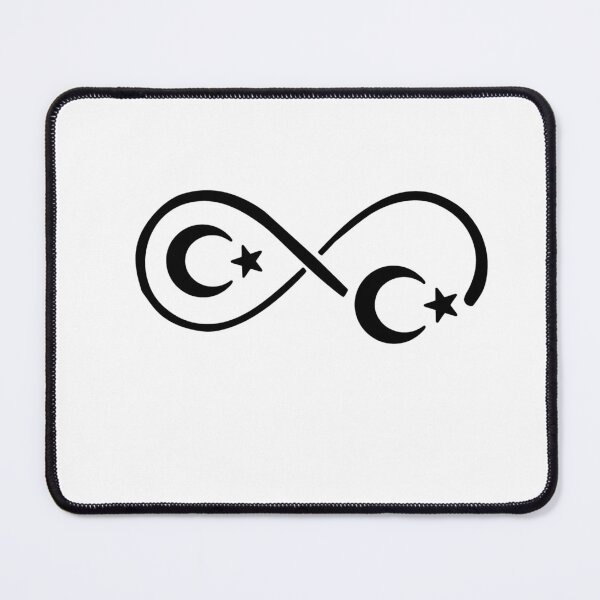 Item preview, Infinity Turkey flag designed and sold by MBGraphikDesign.