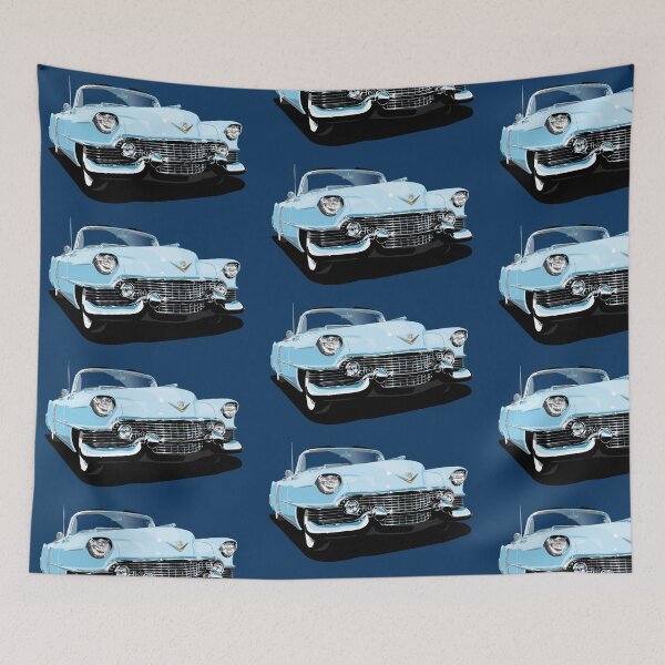Item preview, 1954 Cadillac Series 62 Convertible in blue designed and sold by candc-retro.